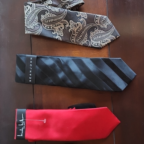 Lot of 4 Men's NWT / NWOT Silk Ties - Picture 4 of 16